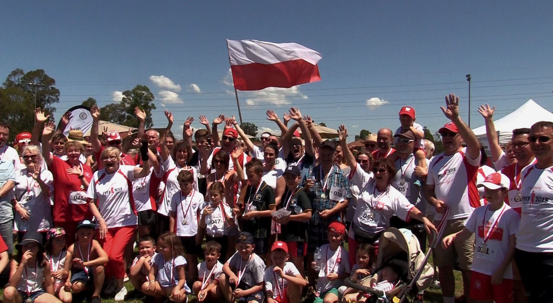Bieg Niepodległości. Uczestnicy biegu. Bieg Niepodległości. Uczestnicy biegu.